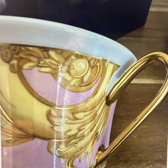 New Versace Byzantine Dreams Soup Cup & Saucer Rosenthal - Picture 9 of 9